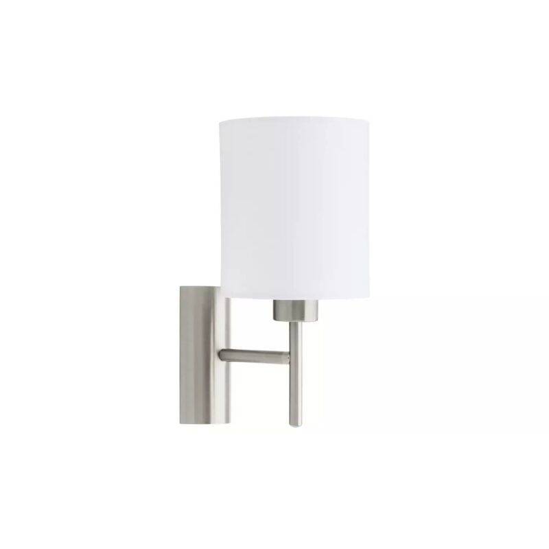 Eglo Pasteri Satin/Nickel/White Wall light