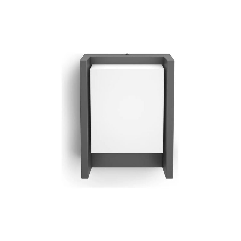 Philips MyGarden Arbor Anthracite Wall Flush Light 7.5cm
