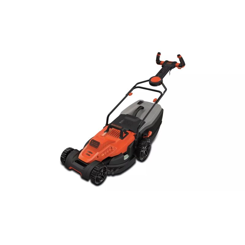 Black + Decker EasySteer 42cm Corded Rotary Lawnmower -1800W