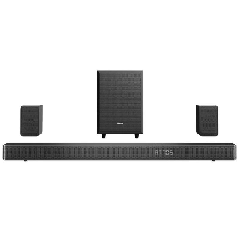 Hisense AX5125H 5.1.2Ch Sound Bar with Rear Speakers & Sub