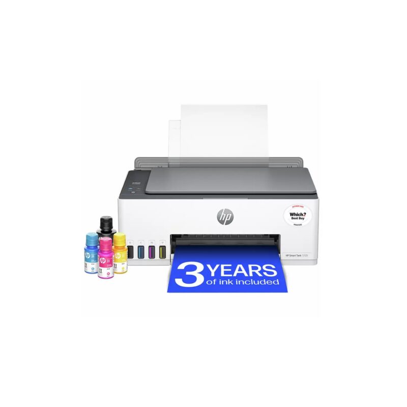 HP Smart Tank 5105 AIO Wireless Tank Printer & 3 Years Ink