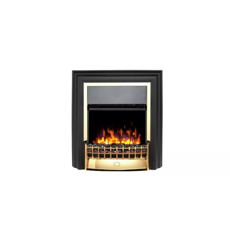 Dimplex Cheriton Deluxe 2kW Electric Freestanding Fire-Brass