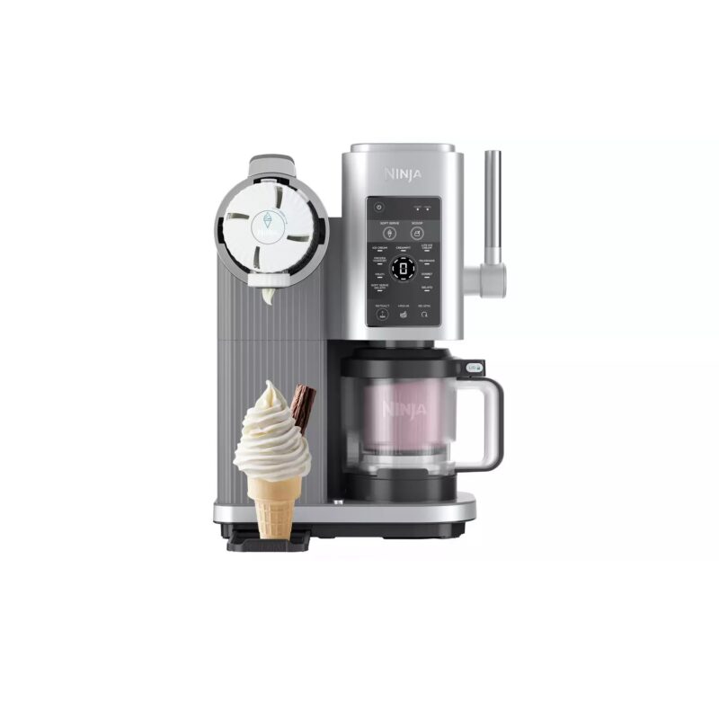 Ninja CREAMi Scoop & Swirl Soft Serve & Ice Cream Maker